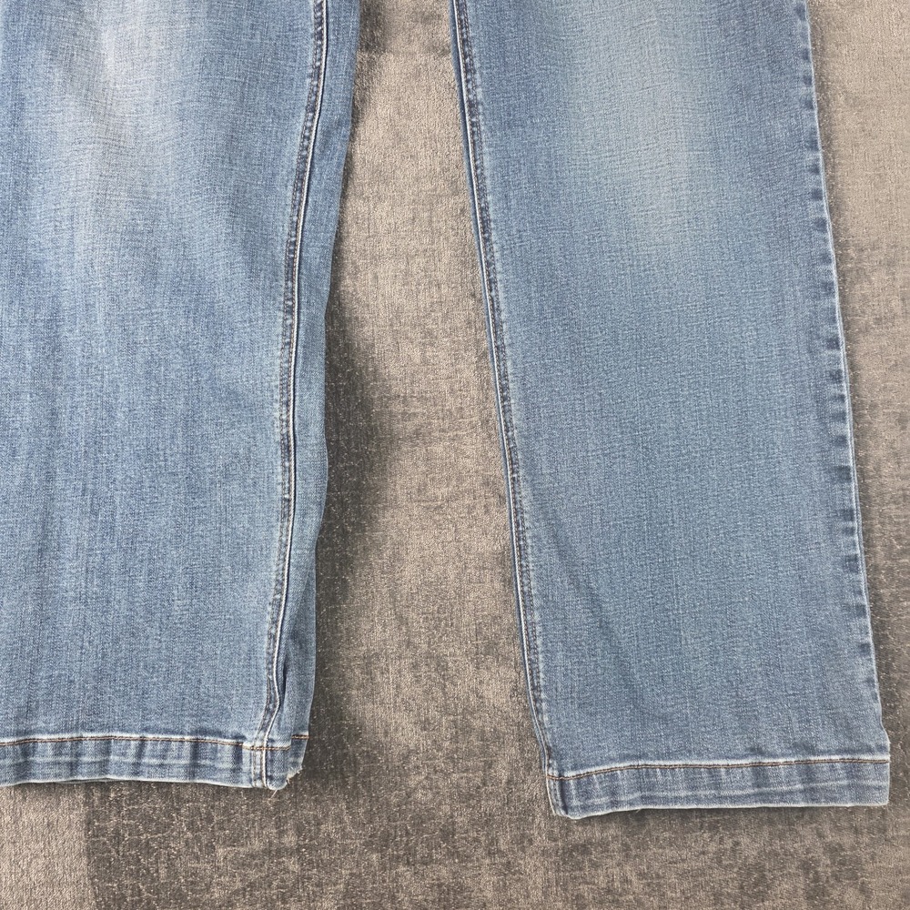 Prana‎ Jeans Straight Leg Men's 35x32 Blue Denim Medium Wash Organic Cotton Prep - Picture 13 of 15